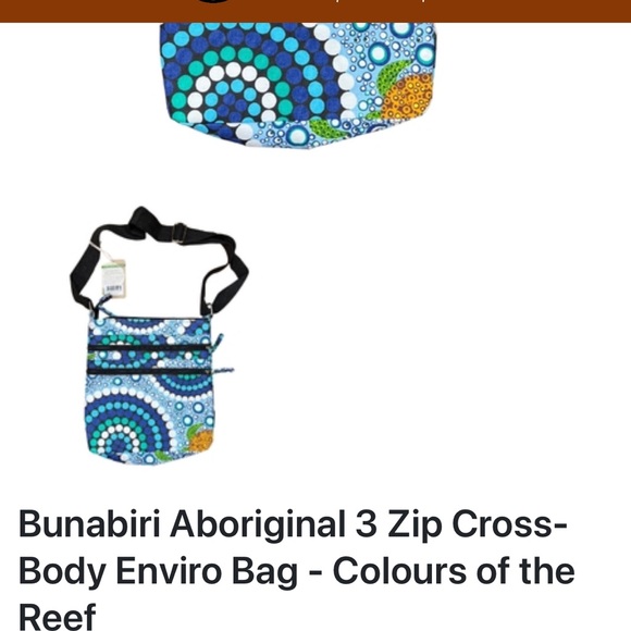 Blue Multi-Patterned Women's Bag - Picture 2 of 2